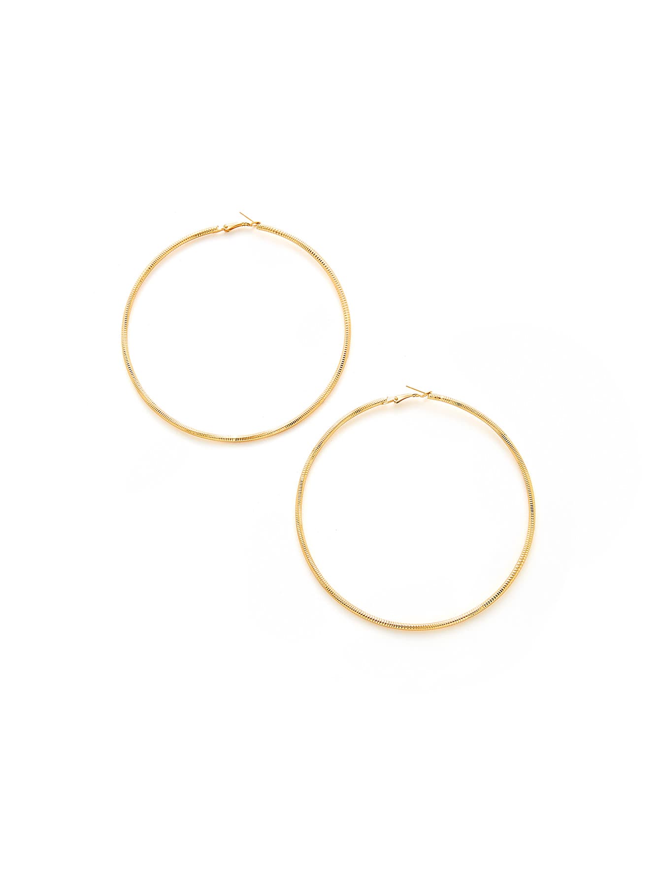 Open Hoop Drop Earrings 1pair Shop n Save Pakistan