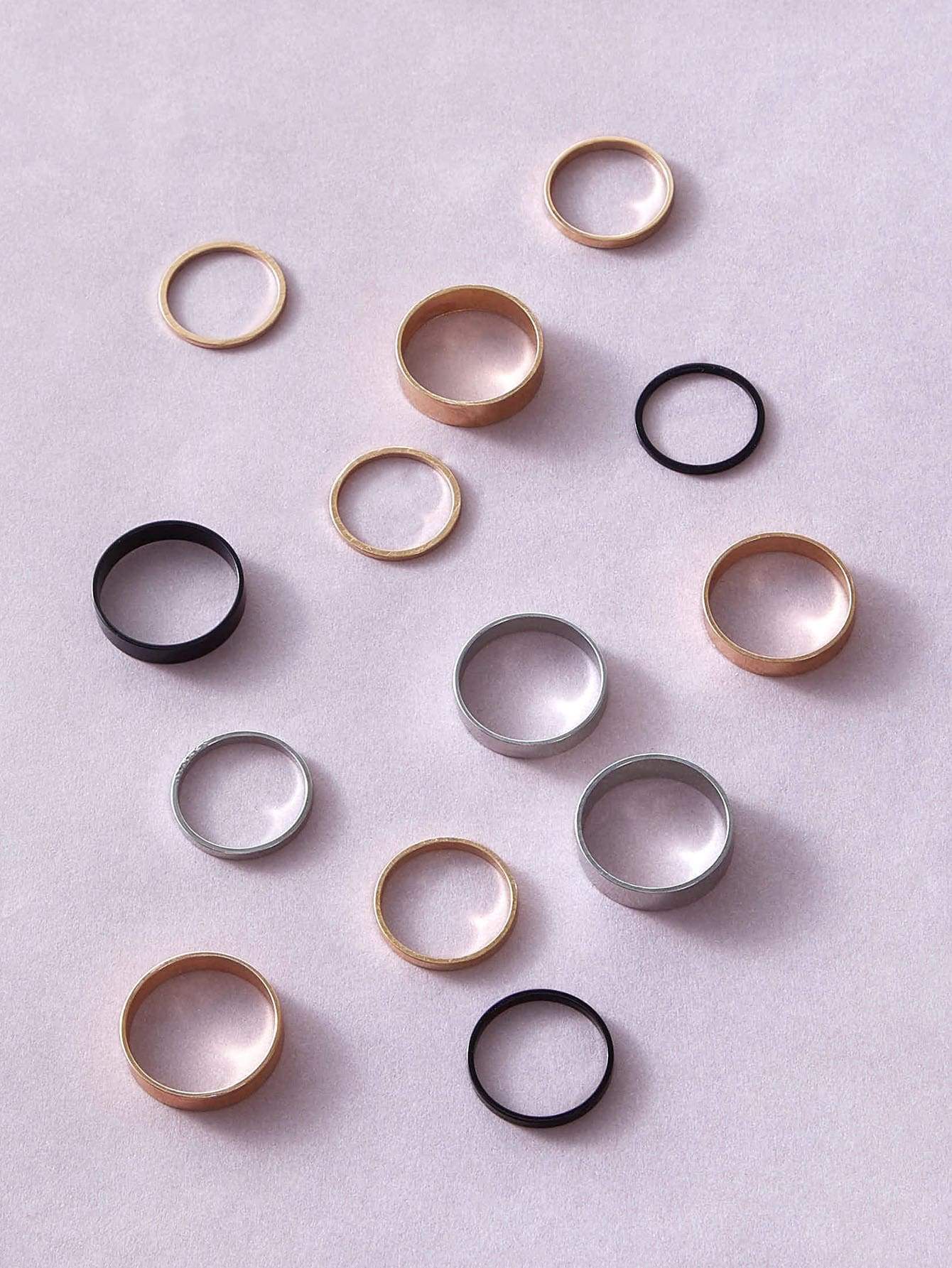 14pcs Minimalist Ring - shopnsave.pk