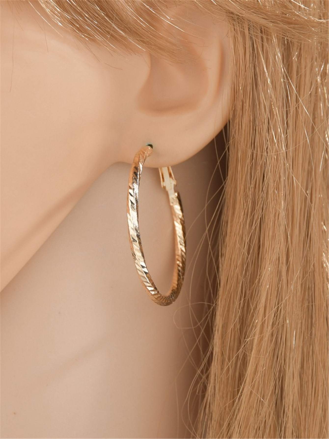 8pairs Round Hoop Earrings Shop n Save Pakistan