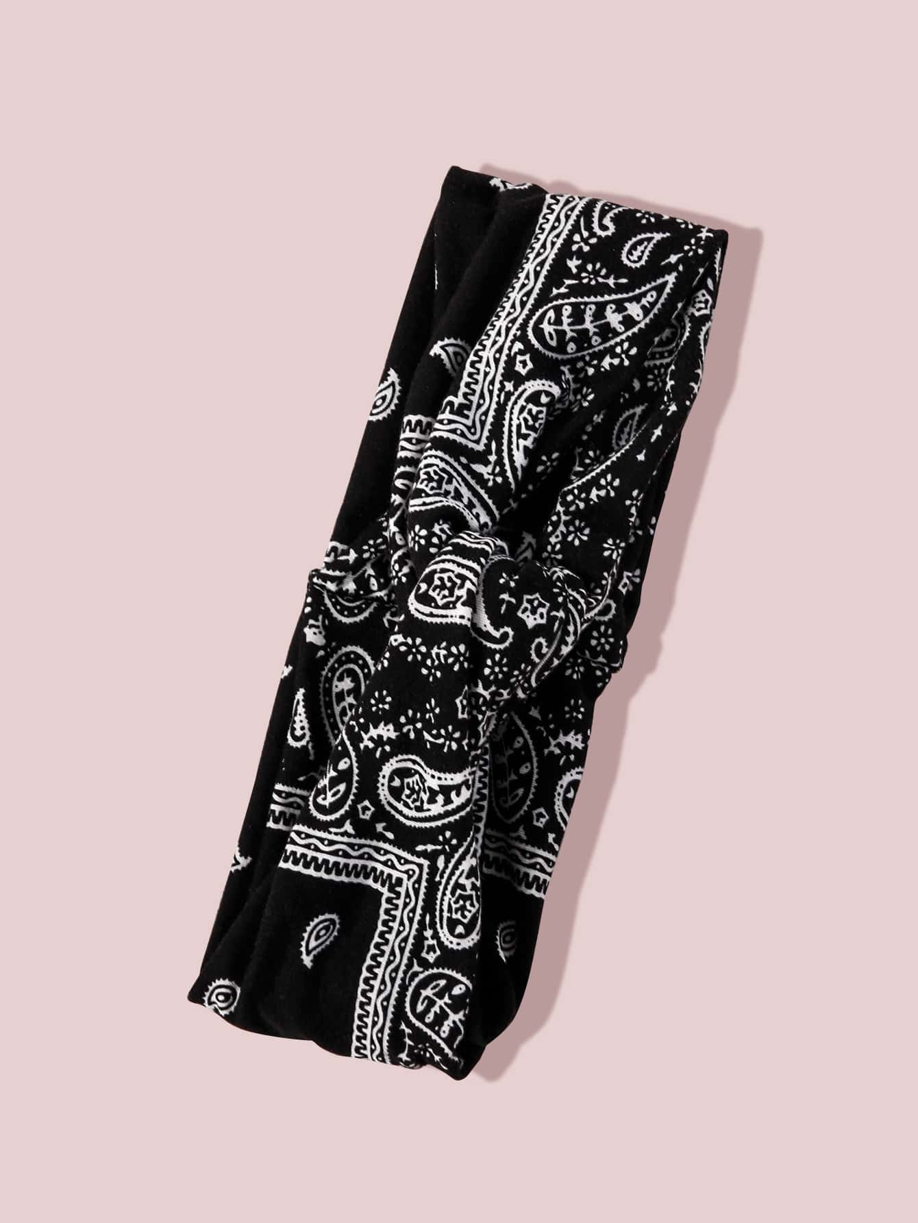 3pcs Paisley Pattern Headband Shop n Save Pakistan