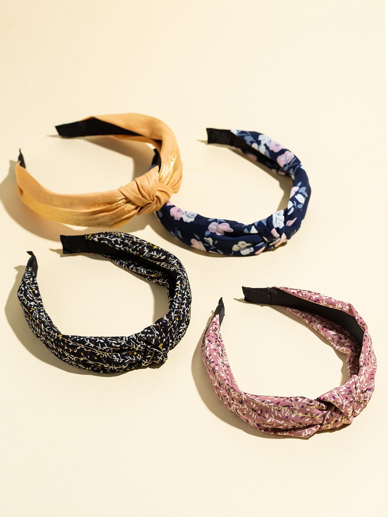 4pcs Flower Pattern Hair Hoop Shop n Save Pakistan